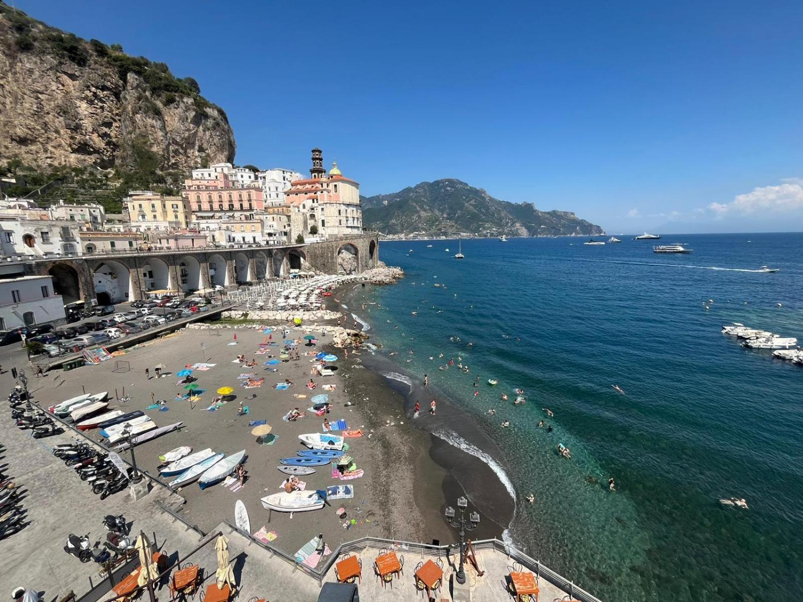 Apartmán Casa De Rosa Atrani Exteriér fotografie